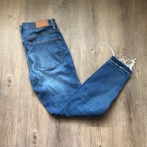 Madewell 10” High Rise Skinny Jeans